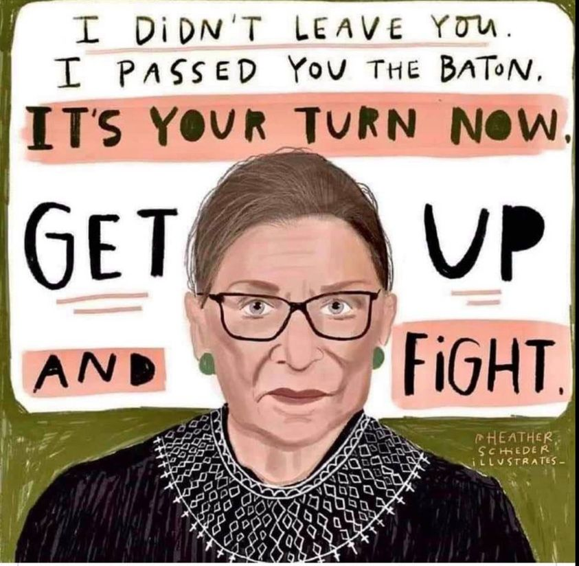 FranklinMoDemos's tweet photo. A timely reminder from our friend, RBG. #FlipItBlueIn22 https://t.co/IRXZy1k17n