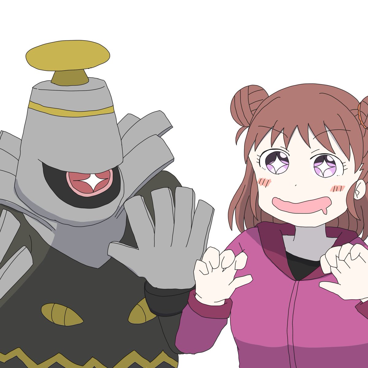 ポケモン 愛海の手持ちポケモン ヨノワール ポケモンの柔らかい部分が好きなてづかみポケ 御御御付のイラスト ポケモン 愛海の手持ちポケモン ヨノワール ポケモンの柔らかい部分が好きなてづかみポケ 御御御付のイラスト