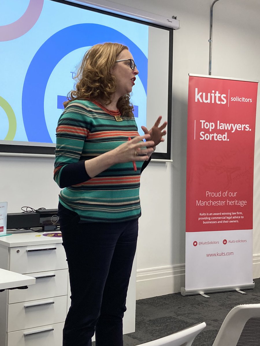 MariaMander1's tweet photo. So many takeaways on how to create and influence a culture in today’s event with @promanchester @KuitsSolicitors In person too! Thank you @CMBoggiano #culture #leadership #SMEclub #Manchester https://t.co/WvzfmM18jT