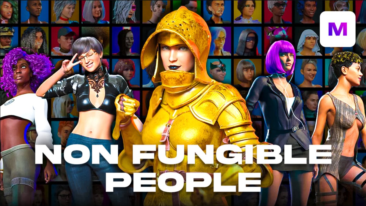 Metaversedyt's tweet photo. These are some of the most detailed 3D Avatars on this side of the Metaverse - @NFungiblePeople 

Are you ready for a unique metaverse experience? 

🌌https://t.co/6leRQu08Ep 

#NFP #NFPs #NonFungible #NFTs #NFTcommunity #metavere #metaversed https://t.co/lYoxYt2UYV