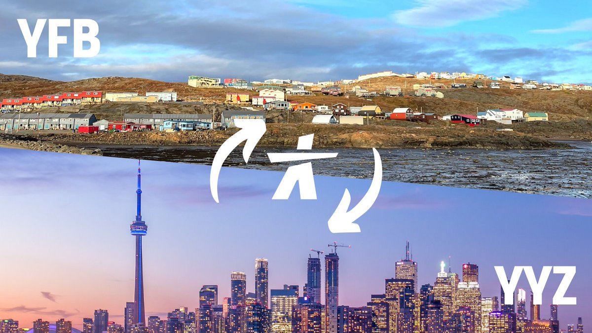 CanadianNorth's tweet photo. Ready for your next trip? ✈️ 

Just in time for your summer travels, you can now book direct flights on Canadian North Airlines between Iqaluit and Toronto! 

This route will be running as of June 3 until September. Book now!

https://t.co/LDltaUYBZW

#YYZ https://t.co/lTgk1whl54