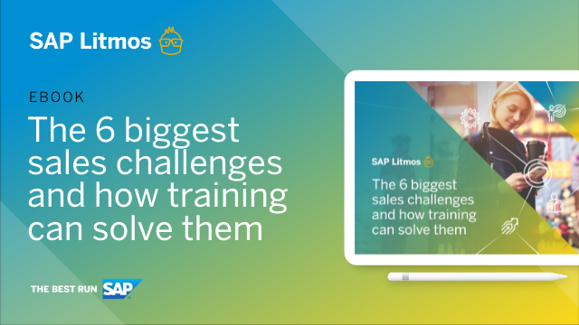 Litmos's tweet photo. Calling All #sales reps 🗣️🚨 This one's for you!
Take a deep dive into this eBook to learn how SAP Litmos can help solve your biggest #saleschallenges
https://t.co/w3w1X6xfbm https://t.co/GeBcoTTxxs