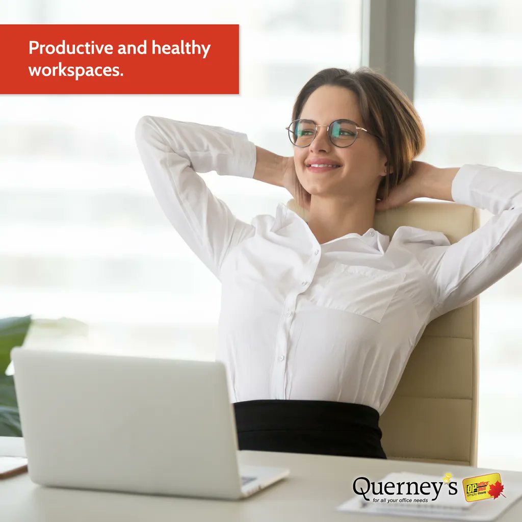 QuerneysOP's tweet photo. Querney’s has everything you need to make your workdays productive and healthy, wherever you work.

#QuerneysOfficePlus #productivity #workday #WFH #office https://t.co/ZSOtNnlggT