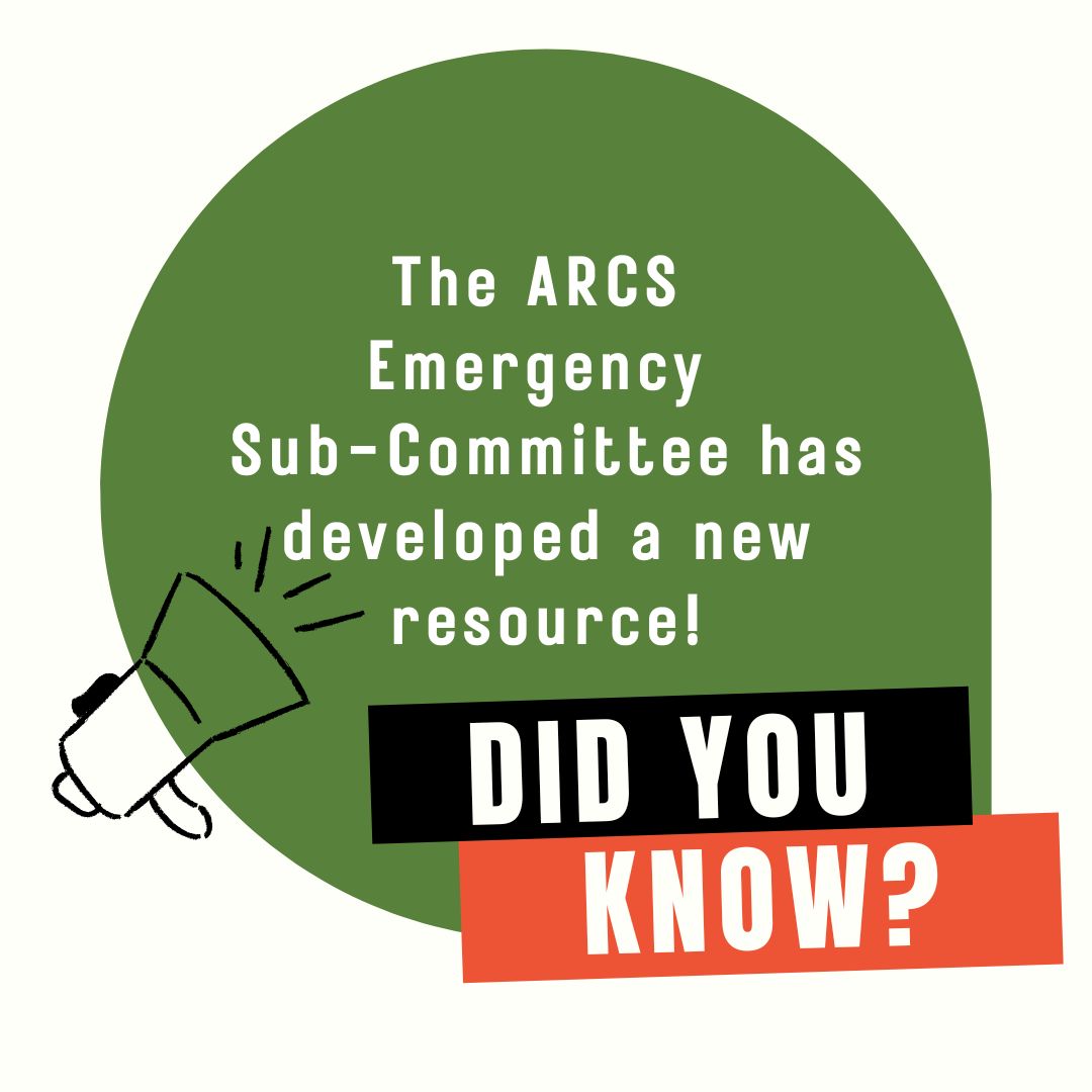 Arcs4All's tweet photo. The ARCS Emergency Sub-Committee is excited to announce the release of their latest publication - Emergency Prep During Construction: A Risk Assessment Addendum https://t.co/EGoqA1F2pR #ARCStotheRescue #collectionsemergency #RegistrarsRespond #CollectionsManagersRespond https://t.co/DE7p5IpPF3