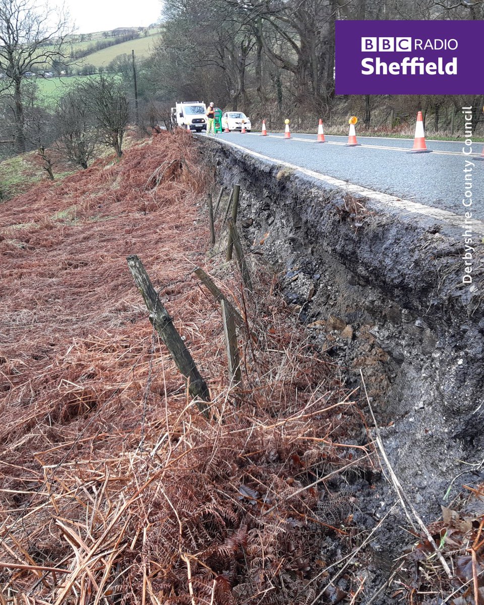 The A57 Snake Pass will remain closed after recent heavy rainfall caused several sections of the road to slip.
A decision was made to close the road from Fairholmes car park at Ladybower Reservoir to Glossop to protect road users.