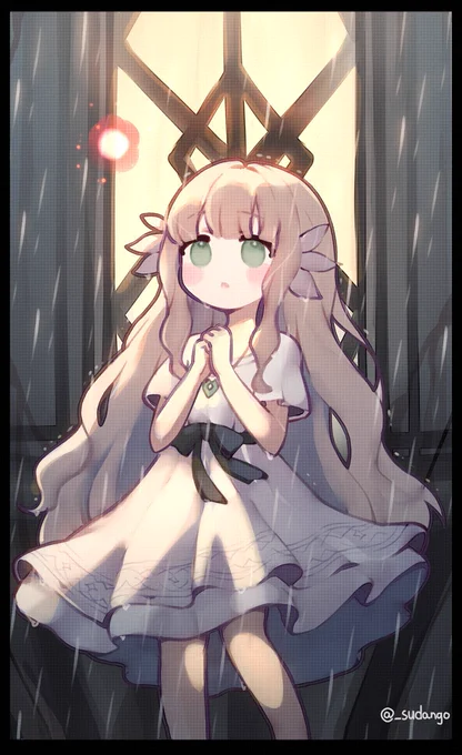 泉の白巫女様…
練習します…

#ENDER LILIES 