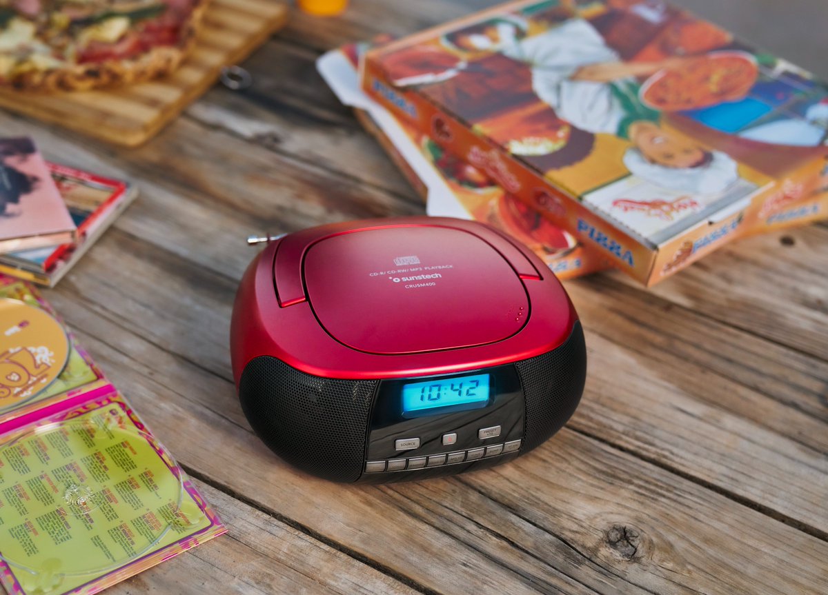 Sunstech_es's tweet photo. ¡No des por perdida tu vieja colección de CD! Con la Radio CD portátil #CRUSM400 de Sunstech, llévate tu música allá donde quieras 😎
#CRUSM400 #CD #RadioCD #CDlovers #CDisnotdead
https://t.co/4vBBAg0obz https://t.co/zTHWAuEhA8