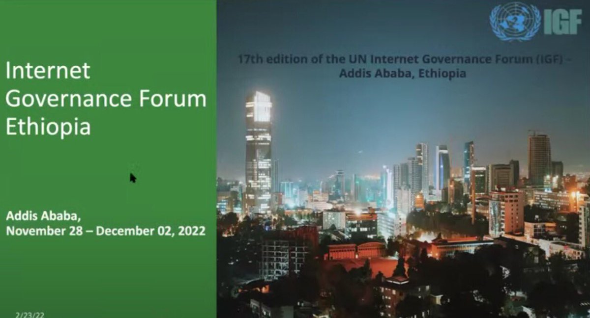 zoom_or's tweet photo. This year the IGF will be held in Addis-Abeba, Ethiopia, From Nov. 28th to Dec 2nd. https://t.co/xoVCiI5MgN