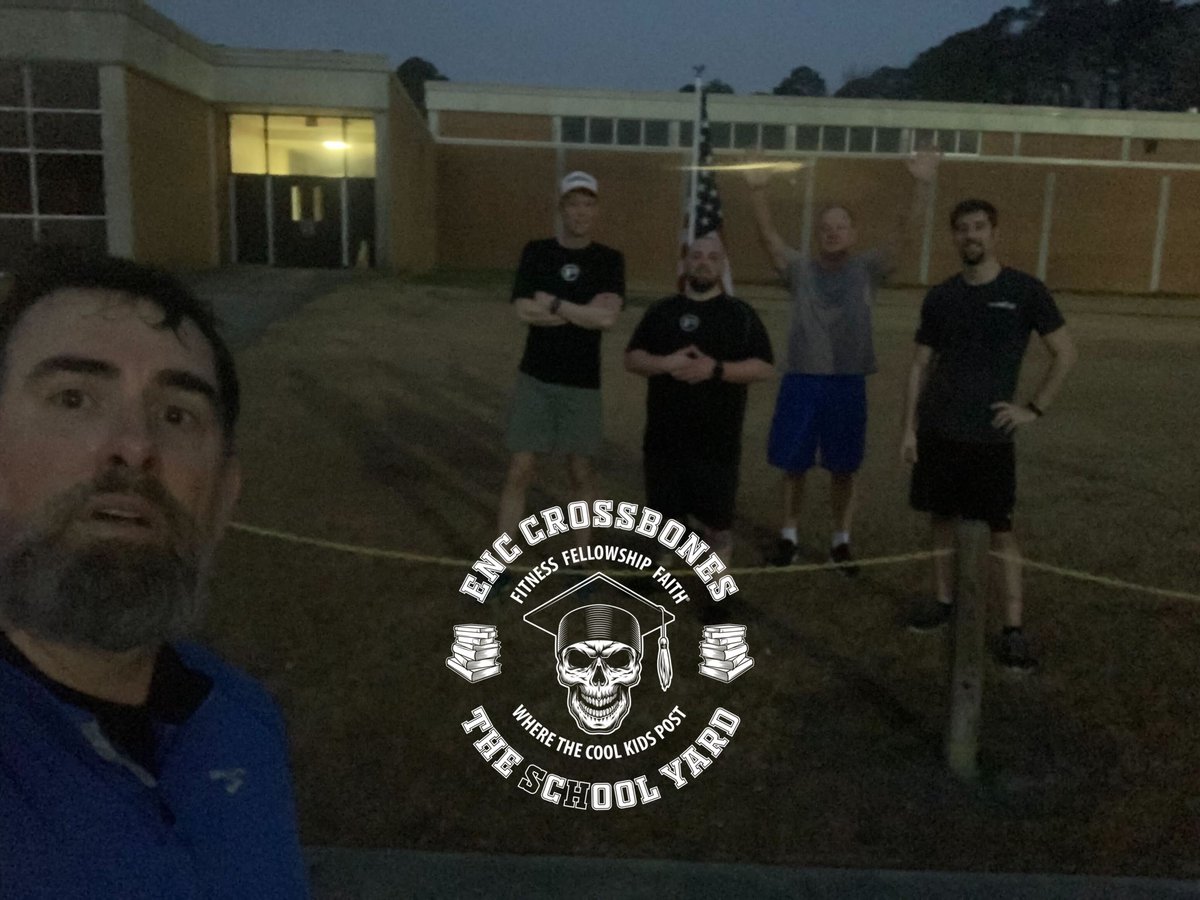 F3ENC's tweet image. 68 PAX proved that #sleepisoverrated (sleeping in that is):

6 @ #ruckon
13 @ #broga
35 @ #buildup
5 @ #theschoolyard
9 @ #shieldlock

#f3enc
#F3Nation
#f3counts