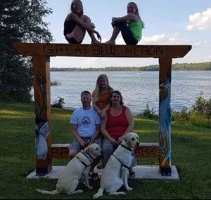 AFPEdmonton's tweet photo. Congratulations to The Dentzien Family, nominated by Dogs with Wings in the Community Enrichment Sector for the 2021 Award Recipients for National Philanthropy Day, sponsored by Johnson Insurance! 👏⁠
🔗⁠Link in our profile to read this year's stories⁠
#npd2021 #npdyeg #afpyeg https://t.co/87PnoGMGla
