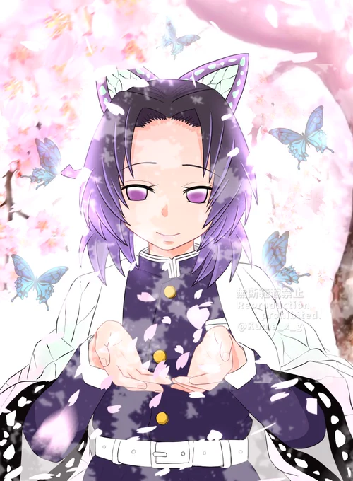 たくさんの幸せが
あなたに降り注ぎますように
#胡蝶しのぶ生誕祭2022 
#胡蝶しのぶ誕生祭2022 