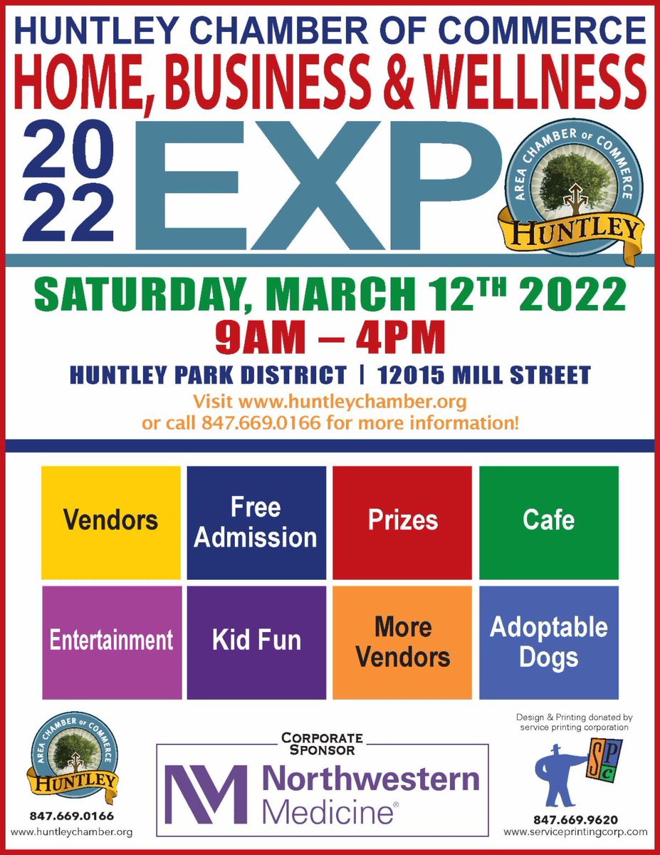 Hurry you don't want to miss out on this fun event with the Huntley Chamber!
conta.cc/3rBsBhT
