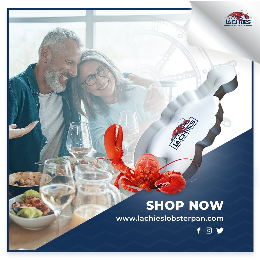 LachiesPan's tweet photo. "It started one day at dinner in New Brunswick with the family. Our dad tried to look for a pan to fit the lobster, but he was empty-handed.
 
….and that's how he came up with a lobster pan idea!"

Full Story: https://t.co/o124e0FYwv

#lachies #lobster #pan #origin #story #idea https://t.co/nbhIPb2HOd