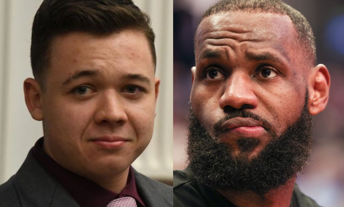 realDailyWire's tweet image. WATCH: Kyle Rittenhouse Reveals He Intends On Suing LeBron James dlvr.it/SKWBf2