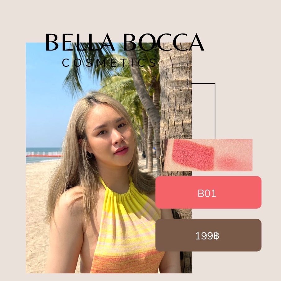 Bellabocca_'s tweet photo. #B01
สี 01 สีชมพูจ๋าเลยจ้ะ ชมพู = ชมพ๊ชมพูจริงๆ
สดใส ร่าเริง 
📣เสริมดวงคนเกิดวันจันทร์,พุธ
รองลงมาเป็นวันอื่นๆค่ะ
.
📍คำเตือน: 
เม็ดสีแน่นมาก ก่อนทาควรทดสอบหลังมือก่อน/
หลังทาเสร็จ สีจะค่อยๆกลืนเข้ากับผิวเรา จากน้ำจะกลายเป็นสีแมตต์ 

.
#Bellabocca
#Bellaboccagirl
#เบลล่าบอคค่า https://t.co/sUqqbLrEDa