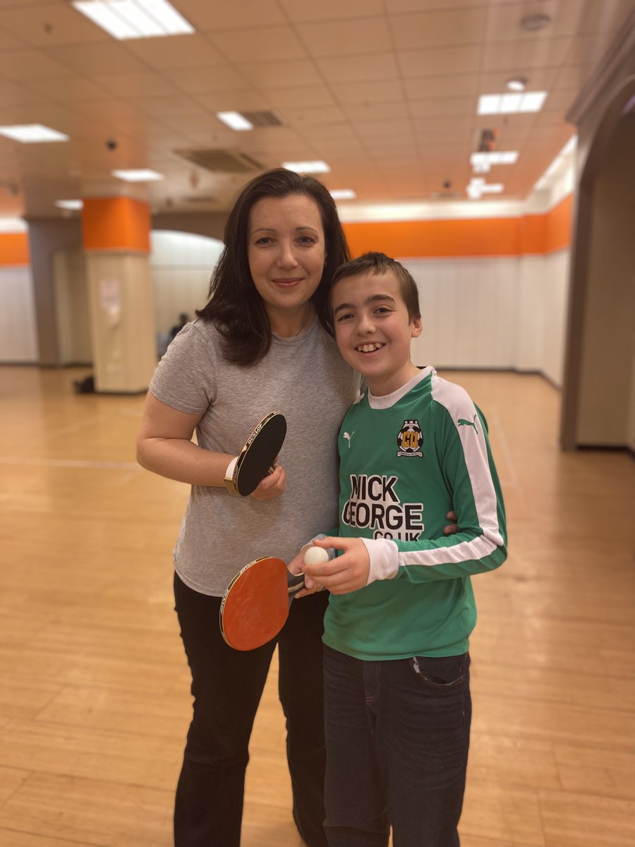 "We came along to the Ping Pong Parlour to have fun, Jack loves table tennis and it’s great to play inside out of the bad weather. The Ping Pong Parlour provides something nice for us to do whilst exploring the city centre" 😀
Find your #PingPongParlour 👉 loom.ly/z6jUuqU