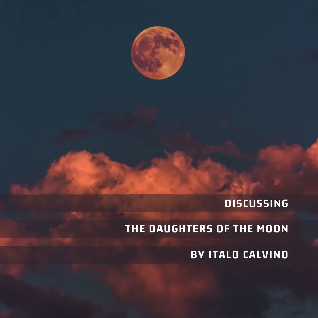 litroadhouse's tweet photo. Discussing “The Daughters of the Moon” by Italo Calvino, a story of a consumerist society in a distant city, long ago.
https://t.co/c7kC0KalbD
⠀⠀⠀⠀⠀⠀⠀⠀⠀⠀⠀⠀⠀⠀⠀⠀⠀⠀⠀
🎙️ #shortstory #shortstories #amreading #readinglife #reader 📚 #bookclub #bookish #booknerds https://t.co/wRWkBx73VN