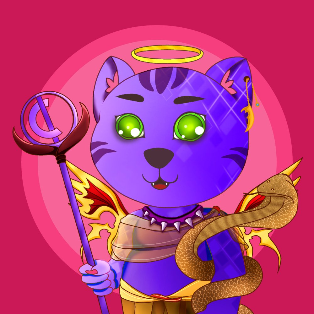 SirisCrypt's tweet photo. Being apart of the #catcoin community is the most enjoyable thing ever as well get rich together. #CatcoinArmy #Boolish.

Here's one of the NFTs to be released.. https://t.co/cvw5WgwFOO