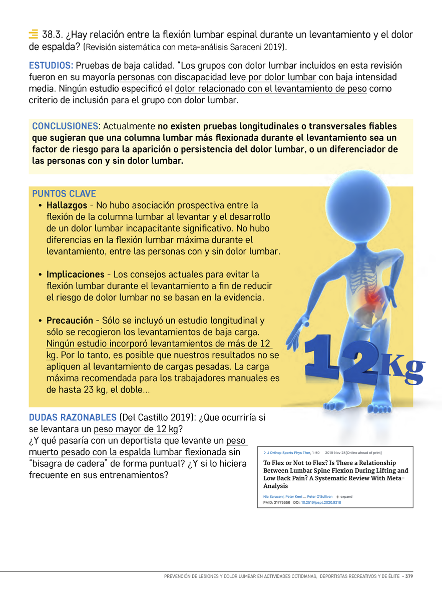 JosemidCastillo's tweet photo. Sobre PESO MUERTO con FLEXIÓN LUMBAR del raquis:
⚠️Ningún estudio incluye cargas >12kg
⚠️Ningún estudio incluye población con dolor lumbar por levantamiento de cargas
✅Ausencia de asociación no implica ausencia de causalidad
✅Eficiente y seguro es diferente
#FisiologíaArticular https://t.co/y6CPoRGvJa