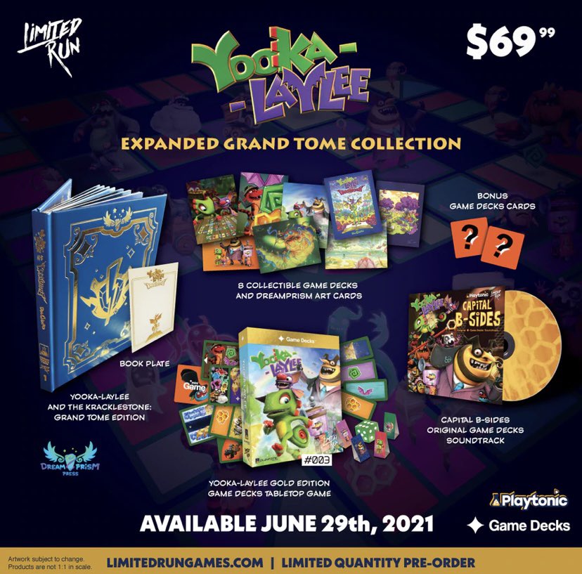 _Chillig's tweet image. Thank You @dreamprismpress Great Book. Number 180/1000 🥰 @PlaytonicGames @YookaLaylee @PlayGameDecks Special Edition and Expand Grand Tomé Collection 😁 @LimitedRunGames 👍🏻