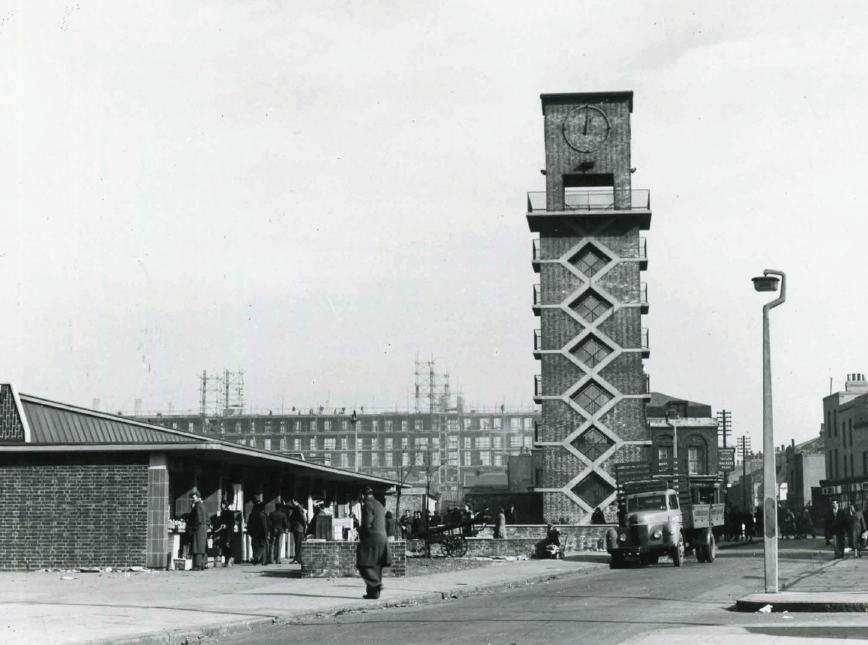 Our iconic Clock Tower in the equally #iconic #ChripStreetMarket is an early example of 'Festival style'. As we look forward to the area's #regeneration, we know the #ClockTower is here to stay! @PoplarLDN

Read more about the history of #ChrispStreet 
👉bit.ly/3LOy6TT
