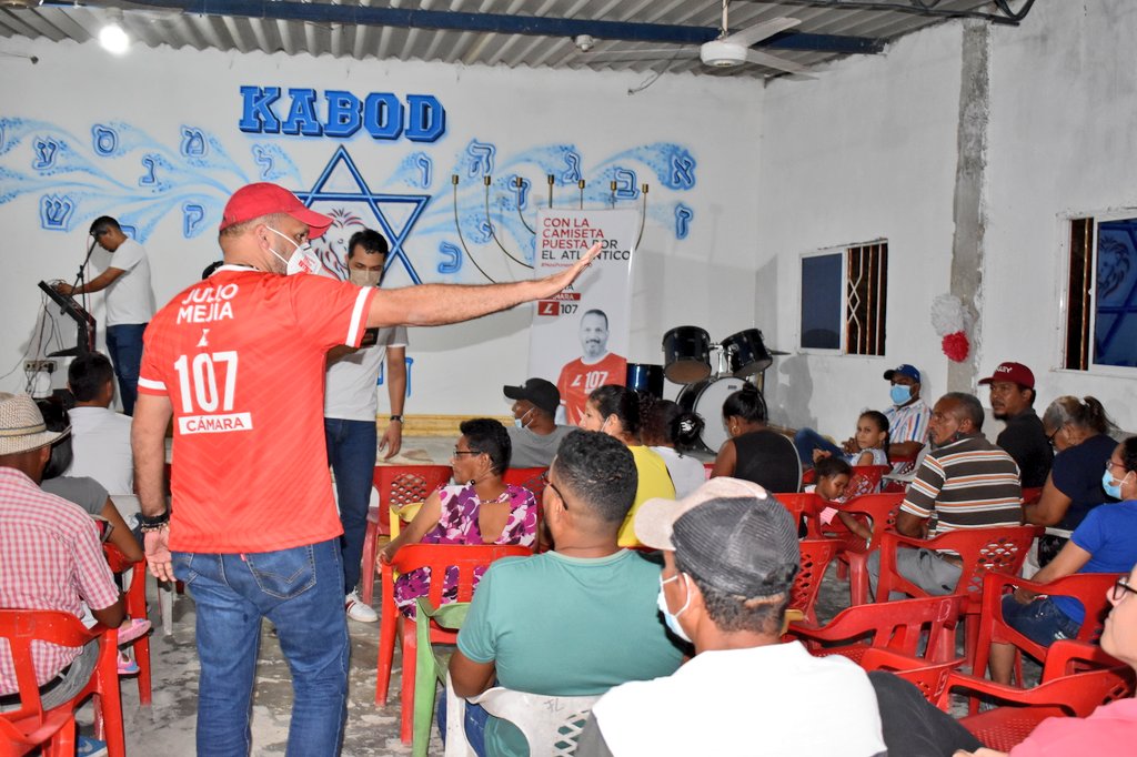 #ConLaCamisetaPuestaPorElAtlántico 🇮🇩 #Candelaria Más empleabilidad, emprendimiento y educación superior para mi departamento del Atlántico, son los ejes que hacen parte de #LaAgendaDeLasOportunidades 📒 Gracias a toda mi comunidad de  Candelaria por su apoyo!