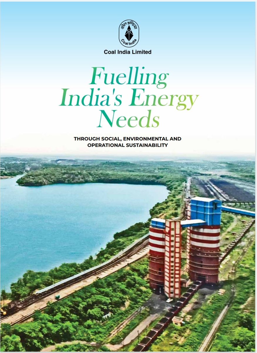 JoshiPralhad's tweet photo. Fuelling India's Energy Needs

Launched this book on sustainable initiatives of @CoalIndiaHQ, along with MoS @raosahebdanve ji. Exhibiting beautiful pictures of reclaimed areas &amp; other greening initiatives, this book can serve as a guidebook for other mining companies. https://t.co/pNErEtFXmU