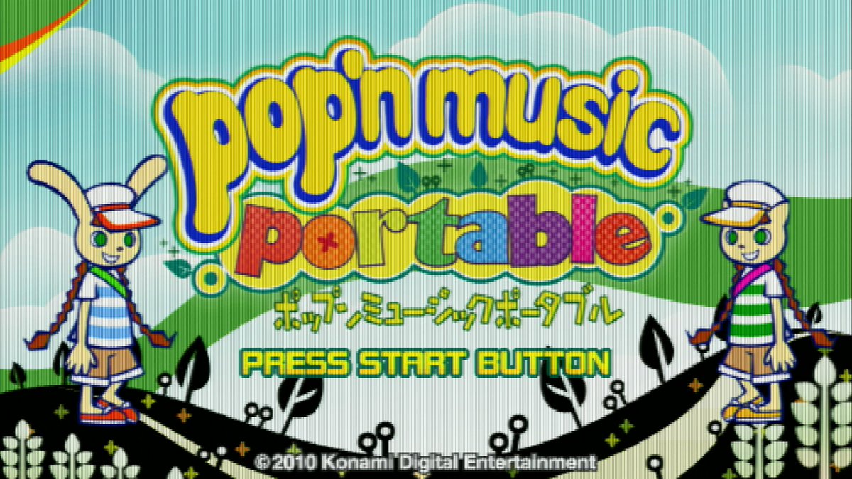 mahi1995's tweet photo. PSPのポップンミュージックポータブルをRetroTINK 5X Proで1080pに拡大してみるテスト。1枚目:シャープ、2枚目:ソフト、3枚目:液晶画面風のエフェクト追加(等倍じゃないと正しく見えない)、4枚目:3枚目の設定内容。これすごくない?PSPだよ?もちろんどの設定でも遅延無くプレイできる。 #RT5X https://t.co/OVH3OUYZXA