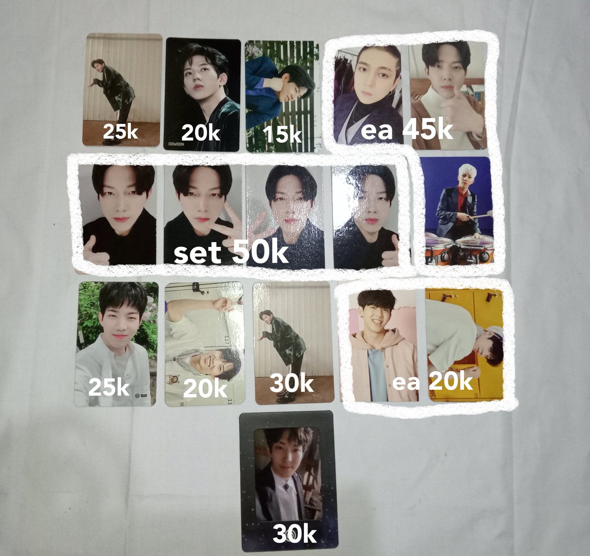 bluekeu23's tweet photo. HELP RT WTS @DAY6TradingINA

wts day6 d6 poca photocard
t. poca photocard day6 d6 everyday6 dowoon youngk wonpil sungjin jae 데이식스 

✅freeong, oren
✅dom solo, jateng
✅inc pack + adm

*banyak harga dibawah harga pasar mohon untuk tidak dijadikan patokan https://t.co/UeTMSmIRGa