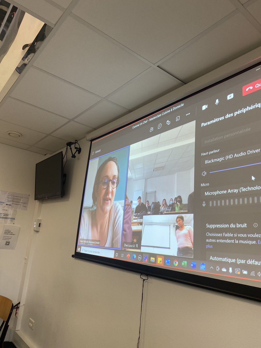 Claire Debruille, Directrice des contenus chez <a href="/Marmiton_org/">Marmiton.org</a>, nous fait l’honneur de participer à notre Masterclass, en profitez-en !!  👩‍🍳
#gogogo #MBADMB #commeunchef
<a href="/MBADMB/">mbadmb</a> <a href="/EFAP_/">EFAP</a> <a href="/ArnaultChatel/">Arnault Chatel</a> <a href="/VincentMontet/">Vincent MONTET</a>