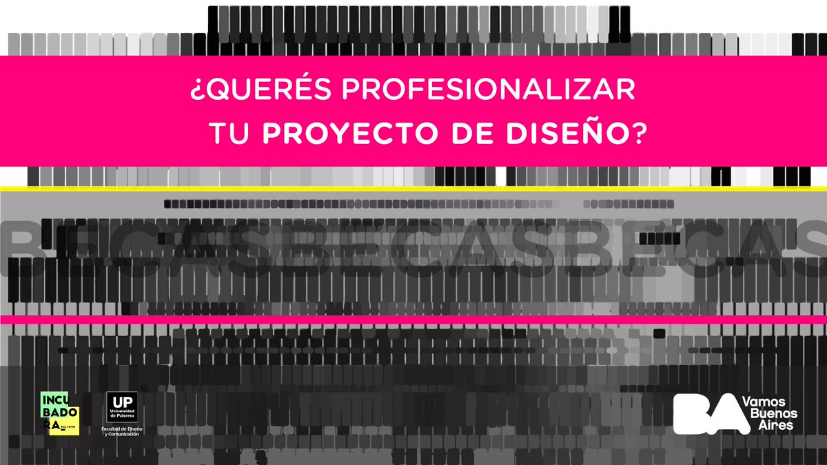 BAmodaydiseno's tweet photo. ¡No dejes pasar esta oportunidad!
Participá de las becas de capacitación destinadas a brindarte las herramientas necesarias para profesionalizar tu proyecto.
Tenés tiempo de inscribirte hasta el 7 de marzo 📌
#BAModa #BAModa2022 https://t.co/GNepecBVBs