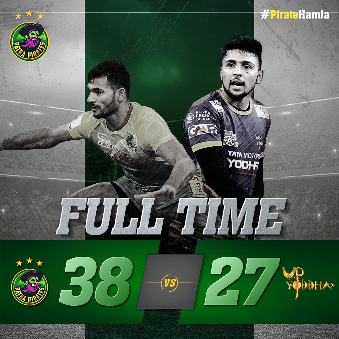 PatnaPirates's tweet photo. Aandhi roke toh hum toofaan🌪 ... toofan roke toh hum aag ka dariya☄️
.
.
.
#PatnaPirates #PiratesMeriJaan #PirateHamla #PiratePanti #Season8 #PATvUP #VivoProKabaddi #Kabaddi #SuperhitPanga https://t.co/9YXaVYLAXJ