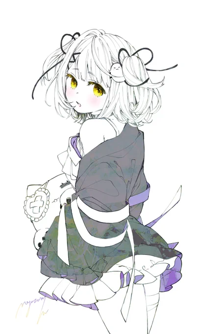 勢い良くラーメンをすするなちゃんかわよよ🍜 #るなぱれっと 