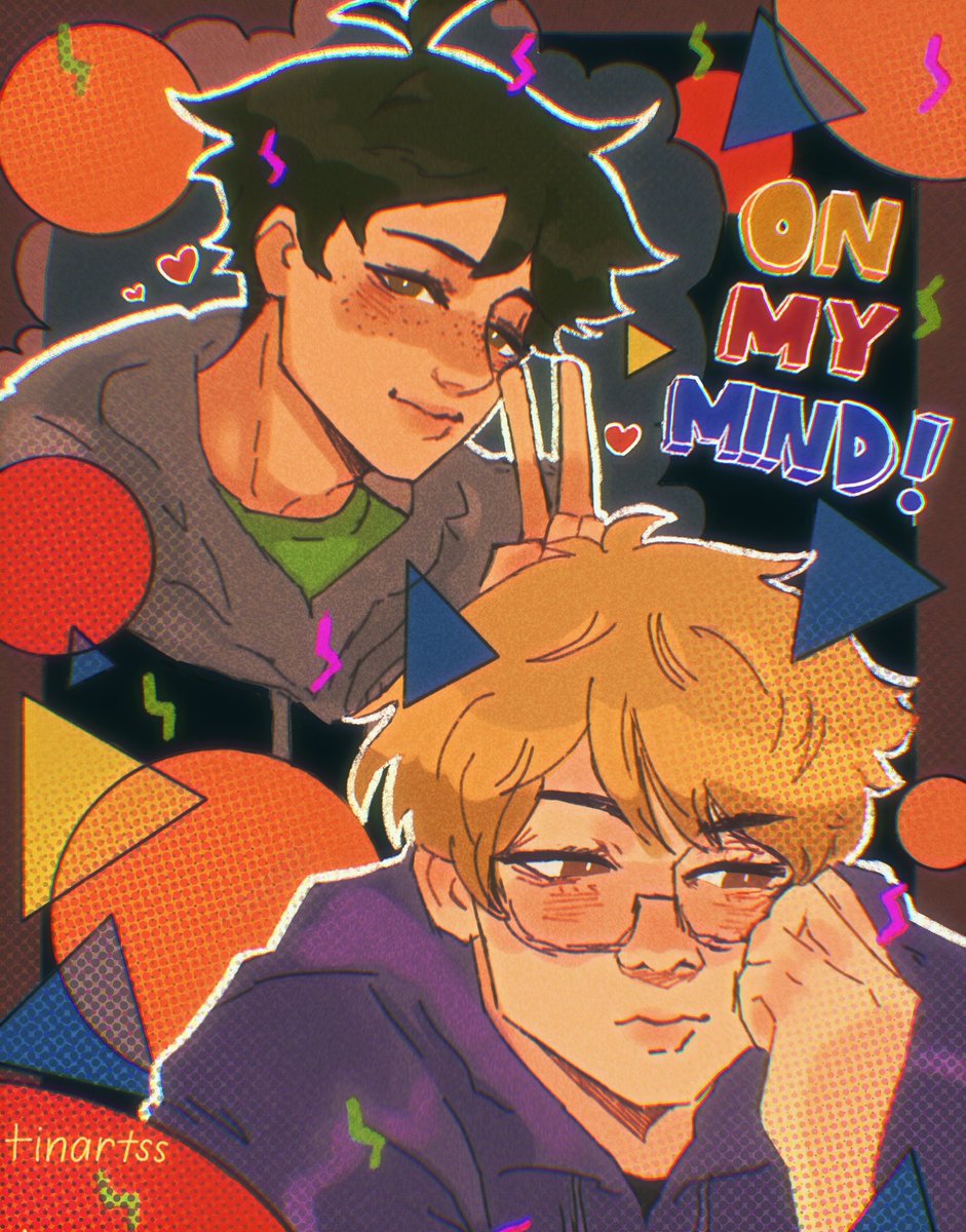 tinartss's tweet photo. tsukkiyama but they're in a cheesy 80s romcom ✨

#haikyuu #tsukkiyama https://t.co/KdZfufv0sS