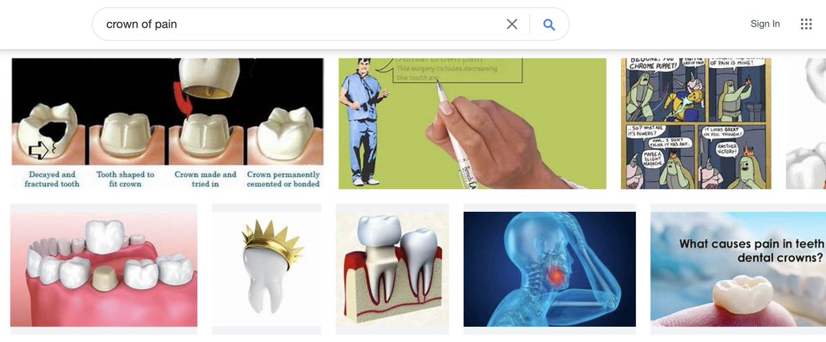 ColdwildGames's tweet photo. Have you tried searching Crown of Pain? Well, we just did... 😳

Help us out by wishlisting Crown of Pain to make it more visible 🦷 

#wishlistwednesday https://t.co/0K7TX6I68s