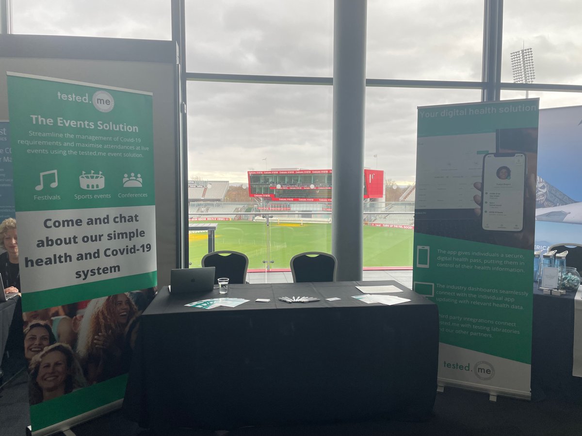 TestedMe's tweet image. We&apos;re excited to be meeting the attendees at the UK Events Summit today. 
We have supported @Major_Events  with Covid-19 secure measures ahead of the event using our solution as well as demonstrating our solutions on our stand. 
If you&apos;re attending, please come and chat to us.