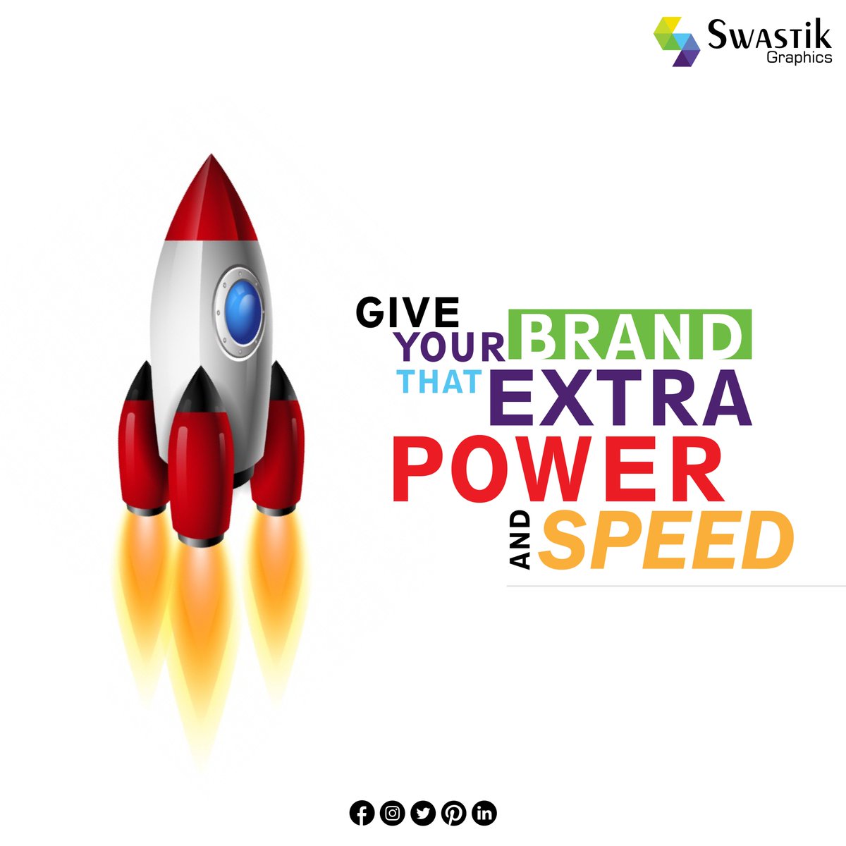 SwastikGraphic's tweet photo. Give your brand that extra power and speed.

#marketing #socialmediamarketing #socialmedia #business #branding #seo #advertising #onlinemarketing #contentmarketing #digitalmarketingagency #marketingtips #smallbusiness #design #RussiaUcraina  #swastik_graphics #cryptocurrency https://t.co/VZ3L51Kyur