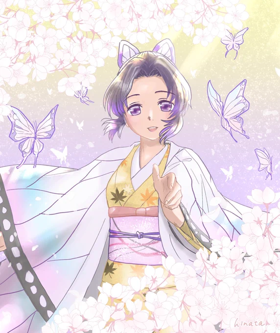 お誕生日おめでとうございます✨
貴女の笑顔、優しさ、
ぜんぶ大好きです!!

#胡蝶しのぶ生誕祭2022
#胡蝶しのぶ誕生祭2022 