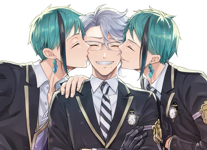 特に誕生日に描いたものじゃなかったんだんだけど、仲良しのオクタも再放送しちゃお!! 