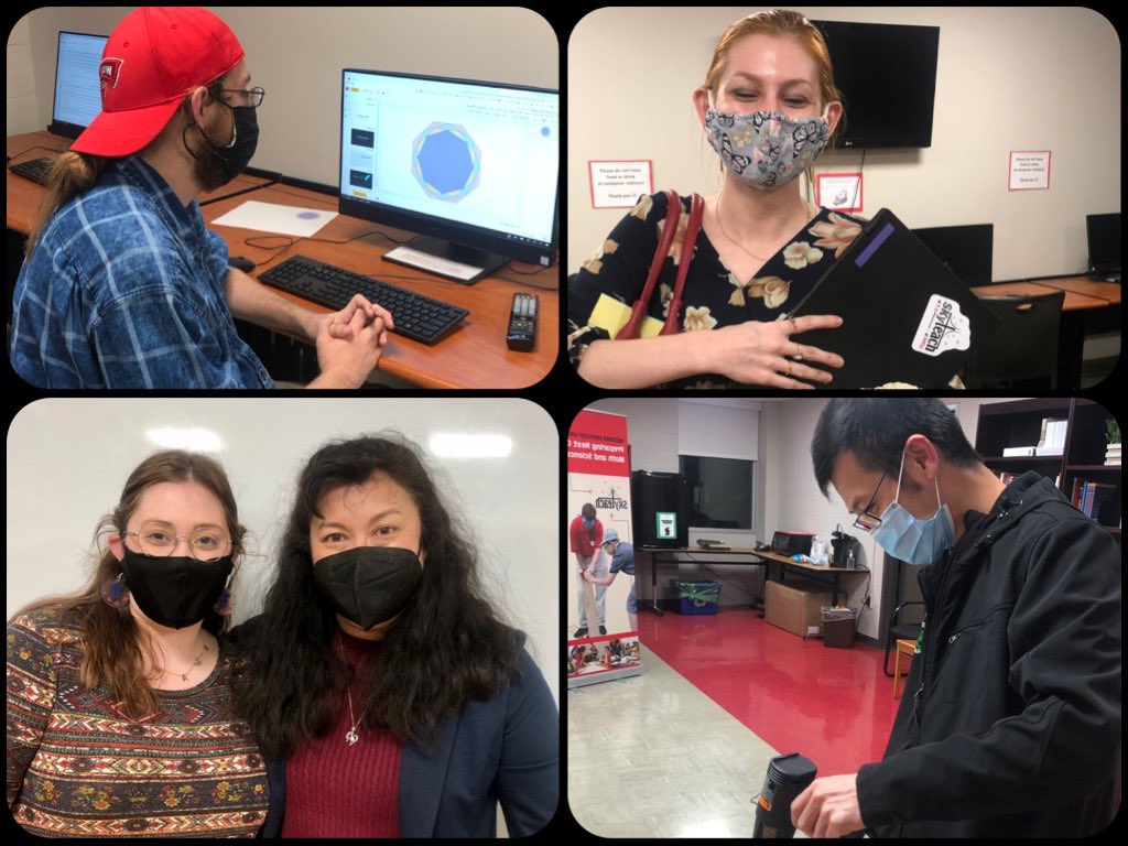 skyteach_wku's tweet image. The Shrinky Dinks were a big hit! Science students, be on the lookout. We have an upcoming PD for you on April 12th! @Docmarmar @DocB_WKU_OCSE @CatPoteet @WkuOgden @skyteach_wku @WKUCEBS @WKUSTE @WKUMath