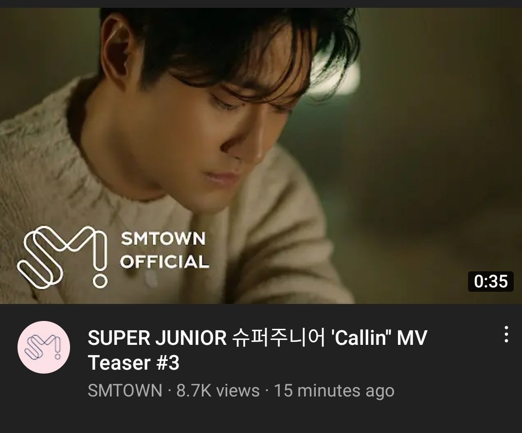 SuperJuniorES's tweet photo. #SapphireUpdate
Tenemos nuevo teaser y cada día estamos más cerca del lanzamiento. 😍💙🤩
Link📌https://t.co/jHixLtVsky
#Callin by #SUPERJUNIOR @SJofficial #SuperJunior_Callin #Siwon #Kyuhyun #Ryeowook https://t.co/AgKbEtA7v0