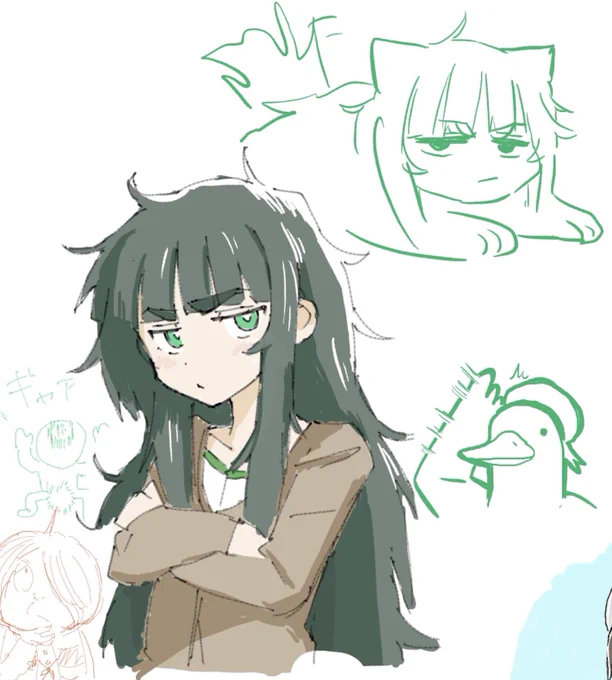 一瞬絵チャ参加してたよ 