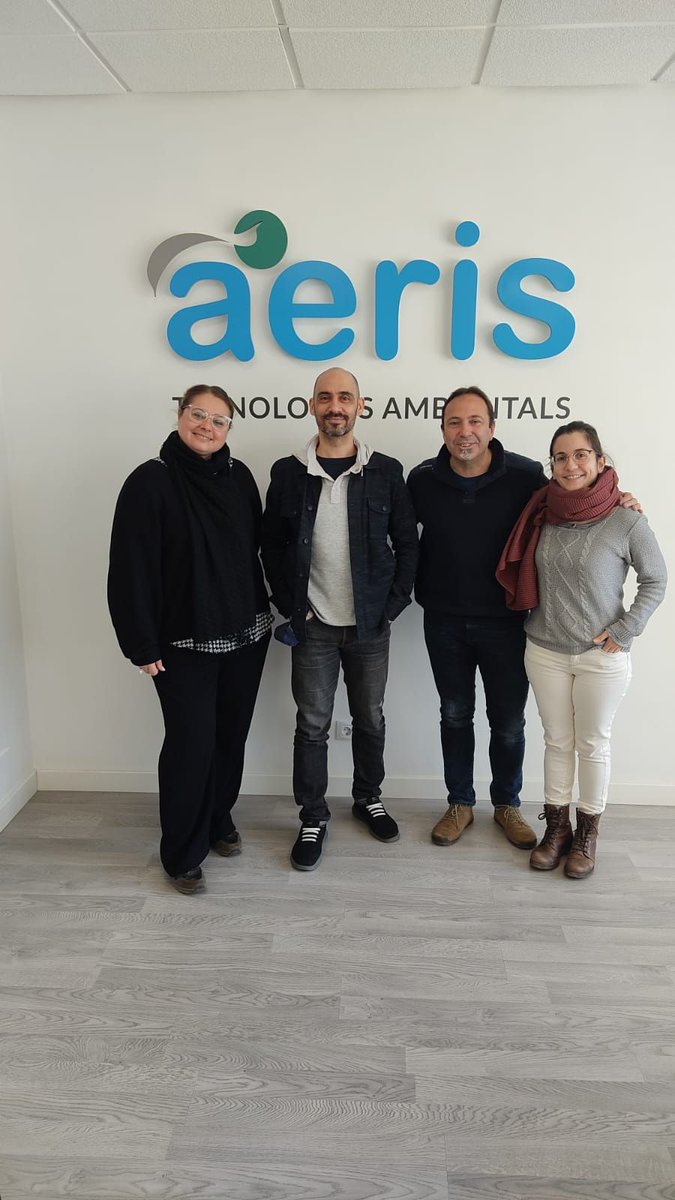 IPecorini's tweet photo. Thank you to @AerisTec for this opportunity for exchange in the knowledge of #biological #processes of #sulfur, #nitrogen and #carbon #recovery.  @RecyclesEu @Unipisa @DeqbaUab @UABBarcelona @HorizonEU @MSCActions #wastemanagement #LCA  #technology #secondement #airpollution https://t.co/G00O84W29G