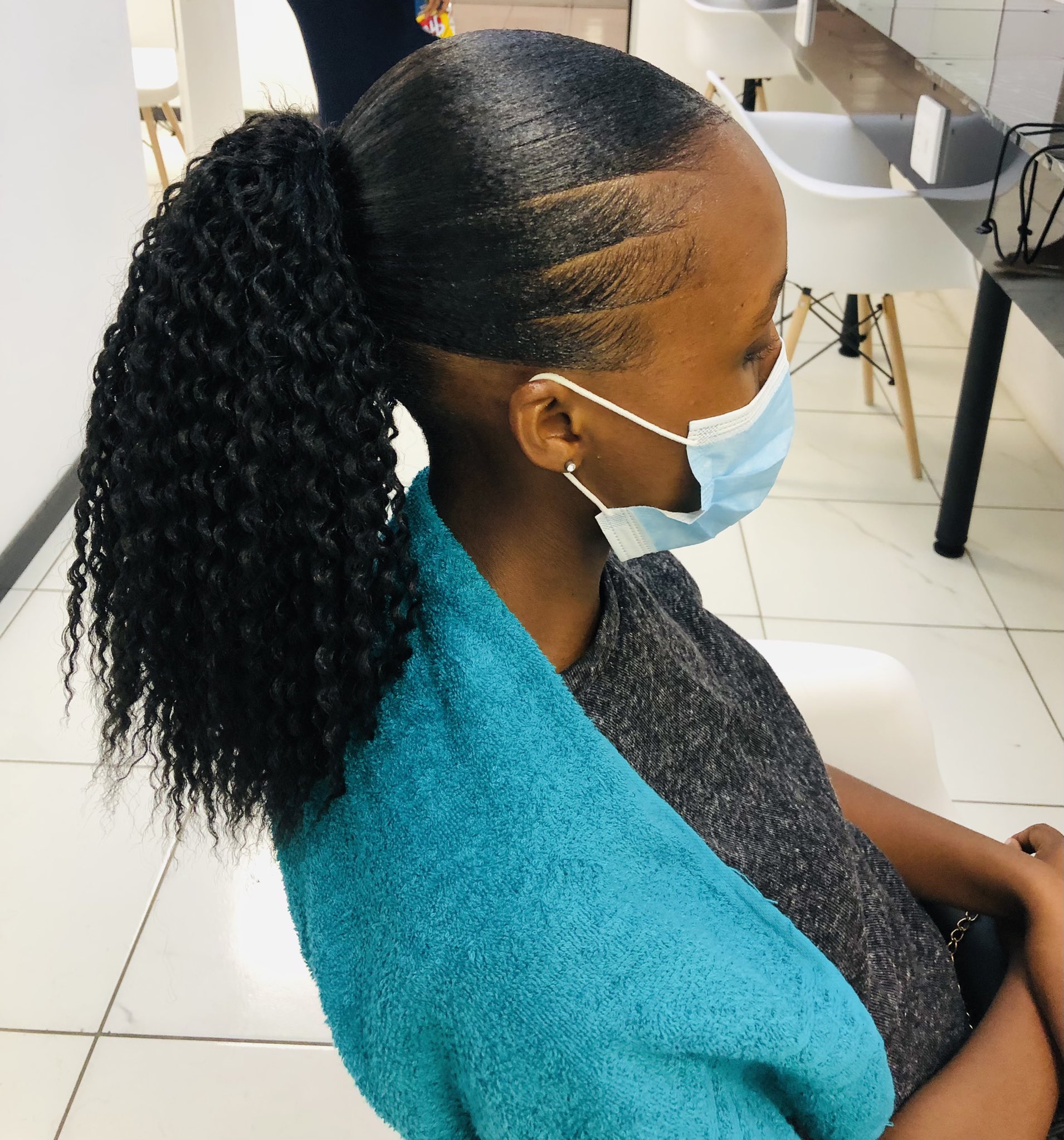 Zumba Hair Beauty on Instagram: “•Afro pondo R350 •Make up R300 •Tint & wax  R100 •Individual lashes R200 Photogra… | Afro hair gel, Hair styles,  Natural hair styles