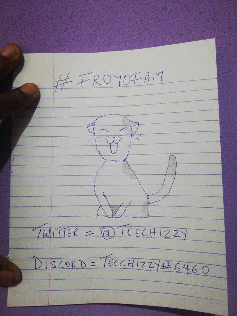 Teechizzy's tweet photo. @froyoverse My art 🎨 😍 https://t.co/MtVPk1hHHx