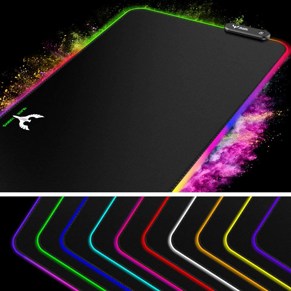 onlinework78's tweet photo. Blade Hawks RGB Gaming Mouse Pad, Extra Large Extended Soft LED Mouse Pad, Anti-Slip Rubber Base, Computer Keyboard Mousepad Mat (31.5 x 12 Inch) https://t.co/54W9DpC1kb #BusinessProposal  #socialmediamanager  #socialmedia  #MarketingStrategy  #Marketing  #marketplace https://t.co/GOxvWC7hCo