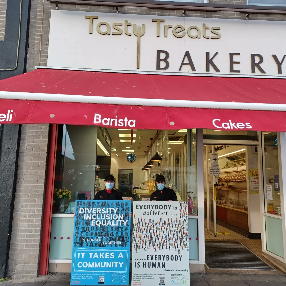 Ballyfermot Anti Racism Network (@ballyfermotbarn) on Twitter photo Treats and Coffee supporting our COMMUNITY we're down with that
<a href="/bumpandgrind1/">bumpandgrind</a>
@tastytreatsballyfermot
#solidarity
#NoRoomForRacism
#noviolence
#COMMUNITY
#downattheBARN
#Ballyfermot
#diversity
#inclusion
#Dublin
#dublincitycouncil
#LeCheile
#dccsouthcentral Treats and Coffee supporting our COMMUNITY we're down with that
<a href="/bumpandgrind1/">bumpandgrind</a>
@tastytreatsballyfermot
#solidarity
#NoRoomForRacism
#noviolence
#COMMUNITY
#downattheBARN
#Ballyfermot
#diversity
#inclusion
#Dublin
#dublincitycouncil
#LeCheile
#dccsouthcentral