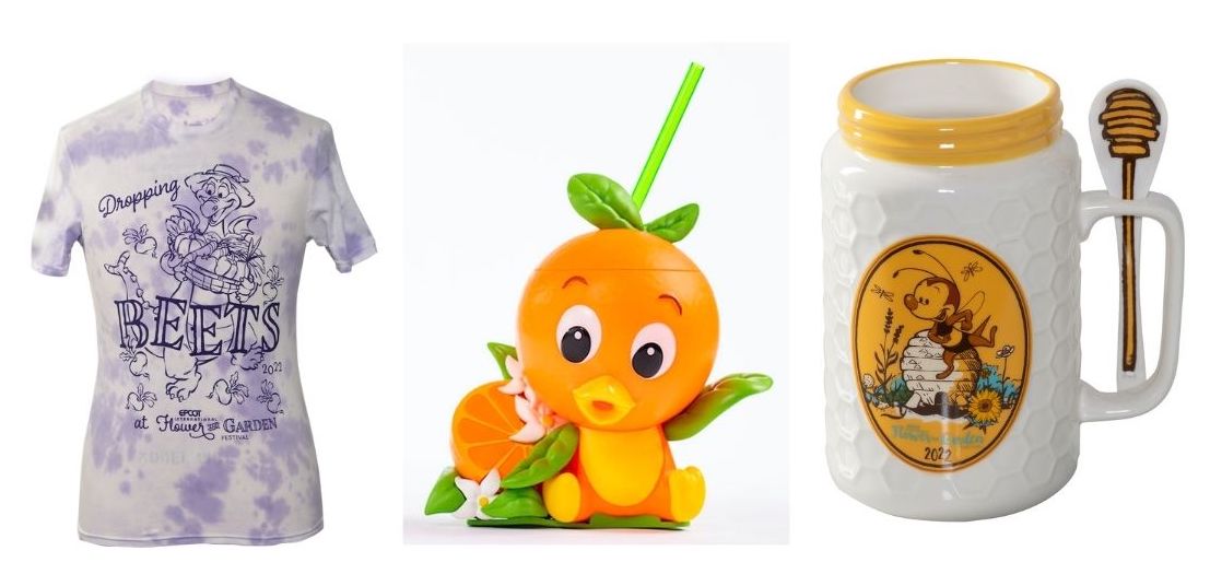 DisneyParks's tweet photo. First Look: 5 new merchandise collections are coming to the EPCOT Flower and Garden Festival! 🐝 🌻 Which one will be your new favorite? https://t.co/SC8kcpT2ws https://t.co/sBt8eyKd4s