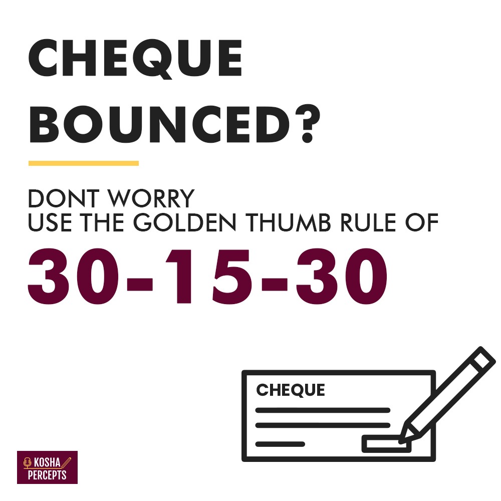 KPercepts's tweet photo. Cheque bounce is one of the most common financial offences in India and impacts the health of businesses regardless of scale.
Don't let a bounced cheque dampen your spirit of conducting business!!
Know how to tackle it💥
#law #legal #learnlaw #legalnews #legaladvice #legality https://t.co/M108J6jcO1