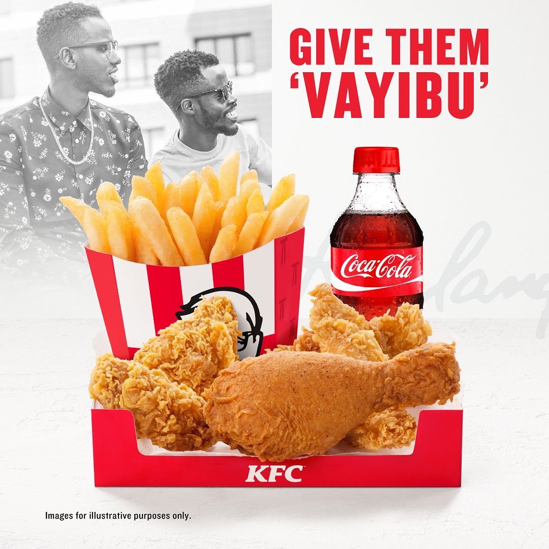villagemallug's tweet photo. What are Wednesdays for? Vayibu!!
Visit #KFCug , @villagemallug and order our #Streetwiseremix that comes with a 1 pc chicken, 2 zinger wings, 2strips, regular chips and a #free 350ml #CocaCola soda all for UGX 18,000.
#Vayiibu
#vibes
#KFC
#wednesdayvibes
#TheVillageMallBugolobi https://t.co/kgf19QT88M